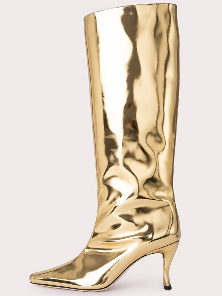 boot Square Head Cowboy Boot Women