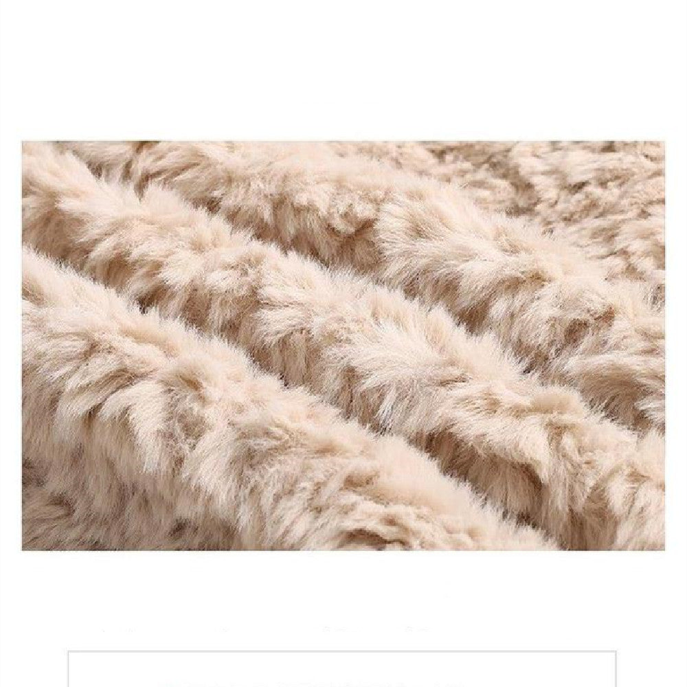 Coat Thickened Plush Long Coat
